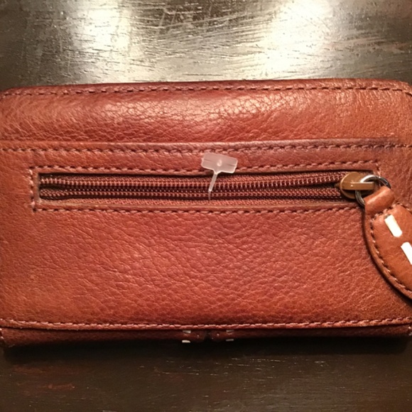 Brighton Tri Fold Dark Brown Wallet - Picture 5 of 5